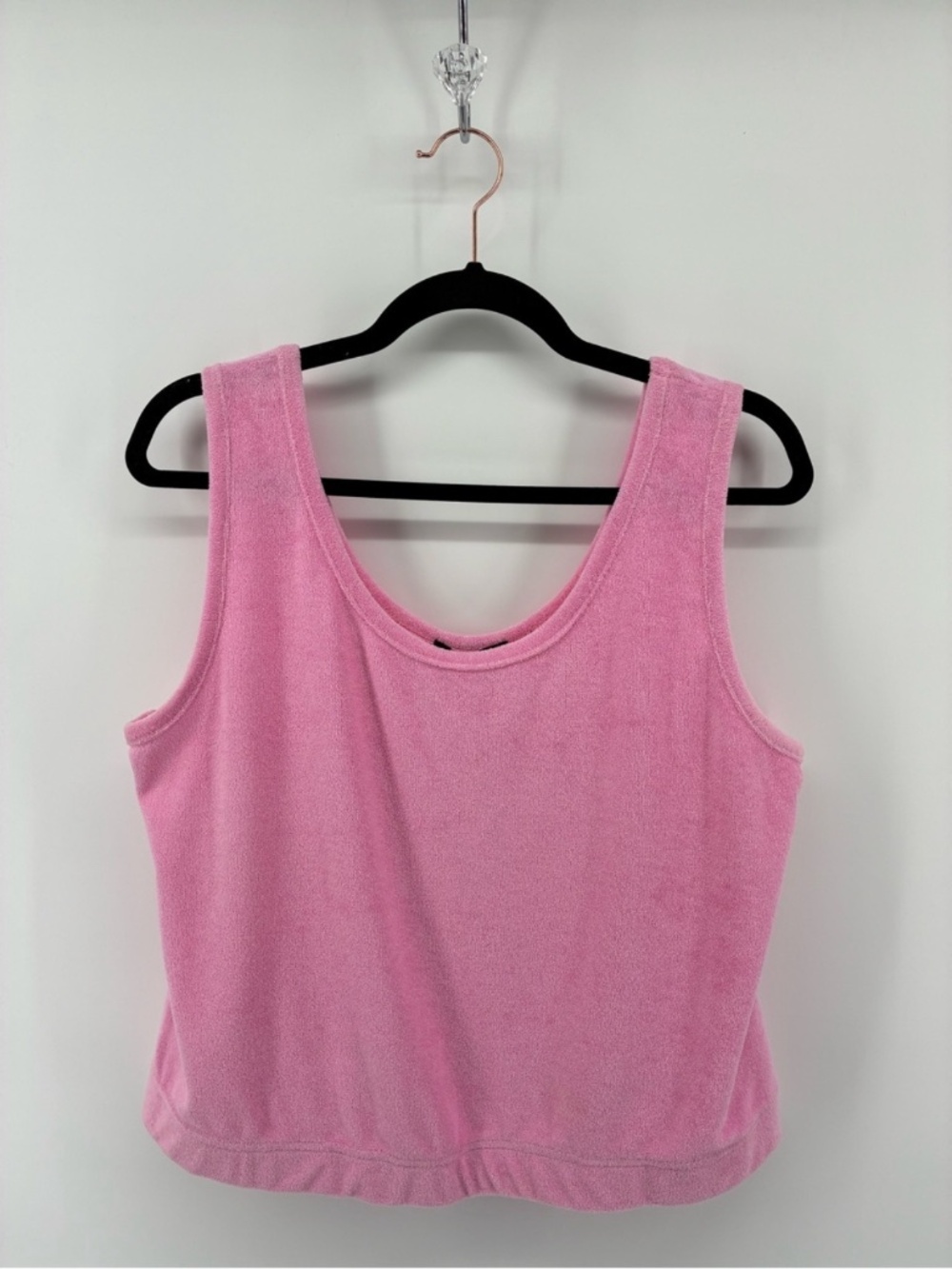 MASSIVE $10 SALE Pink Sleeveless Terry Tank Top